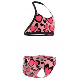 Hart Graphic Bikini-Set