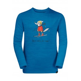 Skiing Wolf Sweatshirt