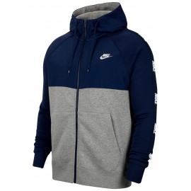 Full-Zip Hybrid Hoodie