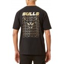 Nba Metallic Print Chicago Bulls T-Shirt