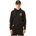 Major League Baseball Team Logo Metallic Print New York Yankees Kapuzenpullover