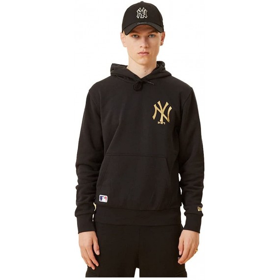 Major League Baseball Team Logo Metallic Print New York Yankees Kapuzenpullover