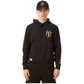 Major League Baseball Team Logo Metallic Print New York Yankees Kapuzenpullover