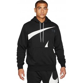 Sportwear Swoosh Semi-Brushed-Back Kapuzenpullover